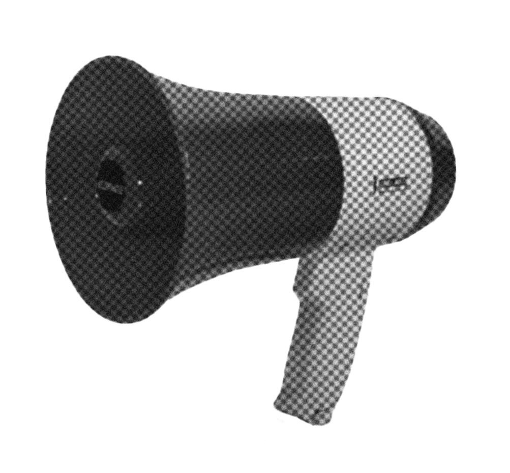 Sticker megafono