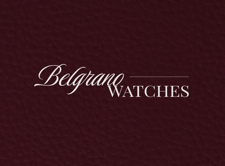 Belgrano Watches — identidad de marca por Crudo
